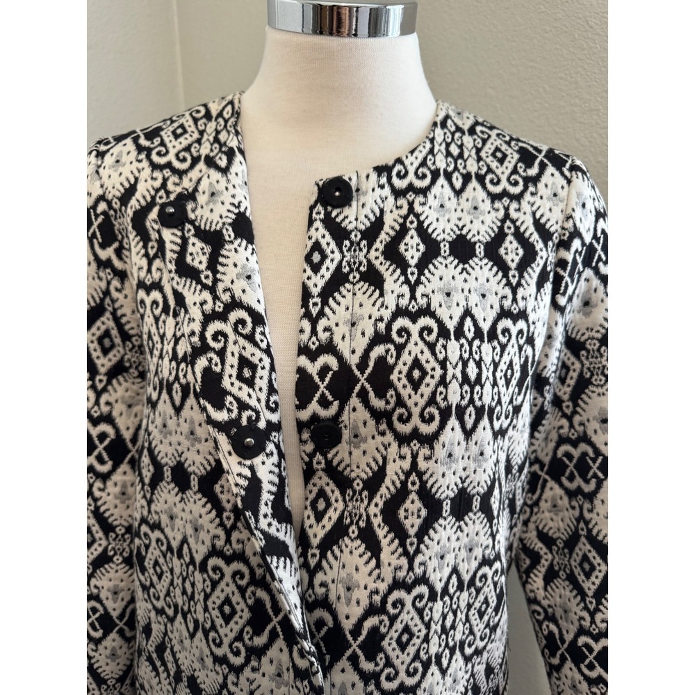 Forever 21 Collection Brocade Patterned Open Fron… - image 8